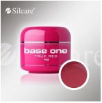 10 True Red base one żel kolorowy gel kolor SILCARE 5 g